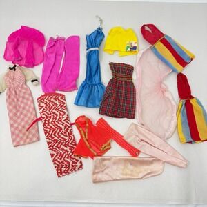 Barbie Clothing 15 Pcs Mixed Lot 1970s 1980s Mattel Vintage